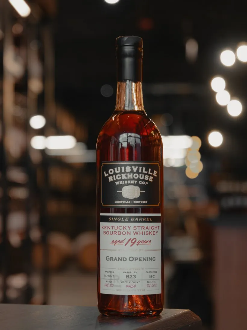Louisville Rickhouse 19-Year Single Barrel Kentucky Straight Bourbon Whiskey, 148.8 proof, non chill-filtered